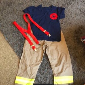 Boys 3t firefighter costume